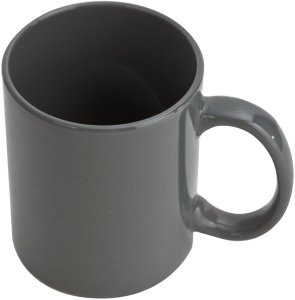 Kubek ceramiczny 300 ml ciemny szary 4
