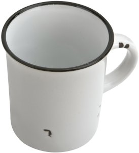 Kubek ceramiczny 320 ml Garnuszek biały 5