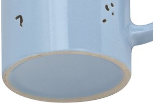 Kubek ceramiczny 320 ml Garnuszek niebiesko-biały 6