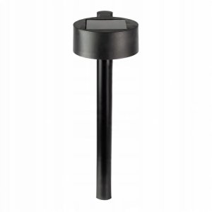 E-ligth Nowoczesny słupek solarny Eye 3000K LED ogrodowa lampa solarna IP44 1