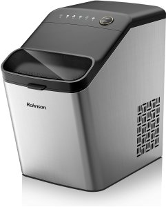 Rohnson výrobník ledu, 135 W, 15 kg za den, automatické čištění, chladivo R600a 1