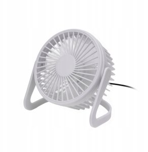 PLATINET TABLE FAN WENTYLATOR USB WHITE [46173] 1