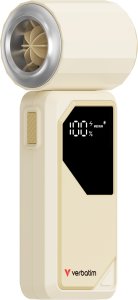 Verbatim Wentylator r�czny, Cool n Go AirJet, bia�o-srebrny 1