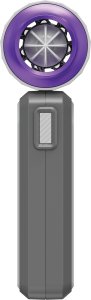 Verbatim Wentylator r�czny, CoolnGo AirJet, szary / fioletowy 2