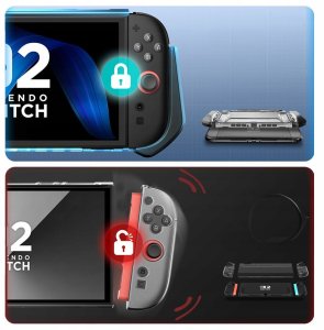 SUPCASE BLADE NINTENDO SWITCH 2 DARK 2