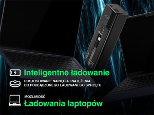 Power bank TRACER Quant 10000mAh 100W PD+QC 12