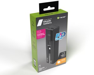 Power bank TRACER Quant 10000mAh 100W PD+QC 4
