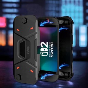 Tech-Protect Etui Carbonox Nintendo Switch 2 Black 10