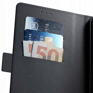 3MK Etui z klapką Wallet Case do Xiaomi Redmi Note 14 4G czarny 12