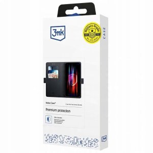3MK Etui z klapką Wallet Case do Xiaomi Redmi Note 14 4G czarny 3