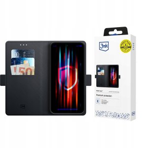3MK Etui z klapką Wallet Case do Xiaomi Redmi Note 14 4G czarny 10