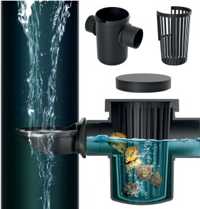 Zestaw przyłączeniowy do deszczownicy Łapacz wody, kranik, zaślepka, szybkozłączka 3