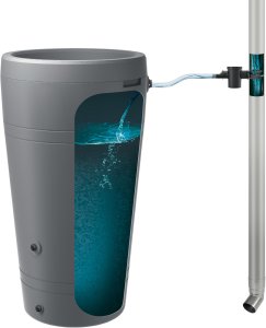 Zestaw przyłączeniowy do deszczownicy Łapacz wody, kranik, zaślepka, szybkozłączka 7