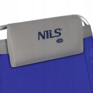 NC3502 KRZESŁO TURYSTYCZNE 2W1 SKŁADANE NIEBIESKO-SZARE NILS CAMP 5