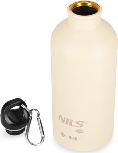 NC3801 BUTELKA TURYSTYCZNA 550ML BEŻOWA NILS CAMP 4