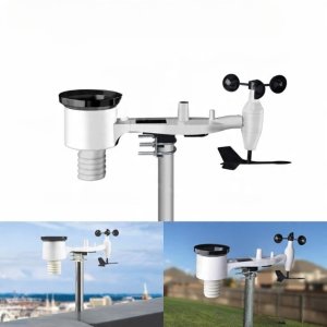 Ecowitt WS2910 Stacja pogodowa z WiFi 7w1 LCD 7'' nowa 3