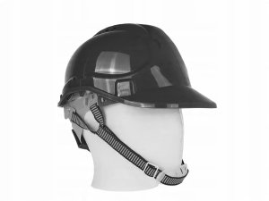 Geko Kask ochronny budowlany BHP regulowany – czarny (50) 4