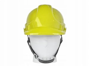 Geko Kask ochronny budowlany BHP regulowany – żółty (50) 5