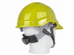 Geko Kask ochronny budowlany BHP regulowany – żółty (50) 6