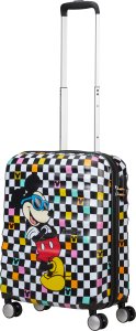 85667 A080 WALIZKA AMERICAN TOURISTER MICKEY CHECK WAVEBREAKER DISNEY SPIN.55/20 4