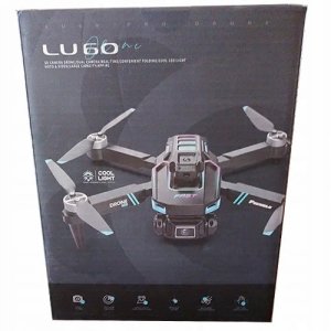 Dron LU60 Podwójna Kamera HD Światła LED Aplikacja Czarny 1