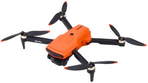 Dron D6 PRO Podwójna Kamera HD Światła LED Pomarańczowy 3