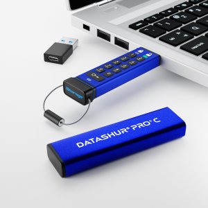 iStorage datAshur PRO+C pamięć USB 128 GB USB Type-C 3.2 Gen 1 (3.1 Gen 1) 2