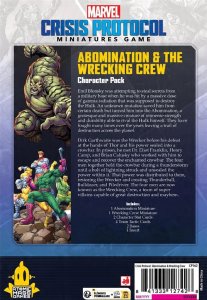Marvel: Crisis Protocol - Abomination & Wrecking Crew Character Pack 4