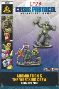 Marvel: Crisis Protocol - Abomination & Wrecking Crew Character Pack 5