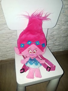 Plecak Turystyczny Dla Dzieci Plecak Dla Dziecka 3d Maskotka Poppy Trolle /  67696 3