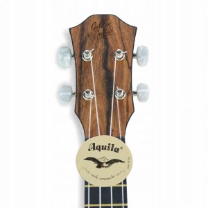 Zestaw: Ukulele sopranowe ciemne GBU10+ akcesoria Golden Guitar one size 16