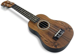 Zestaw: Ukulele sopranowe ciemne GBU10+ akcesoria Golden Guitar one size 7