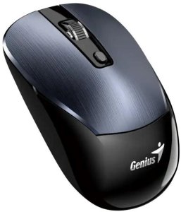 Mysz Genius Mysz bezprzewodowa, NX-7125, metaliczna szara, optyczna, 1200DPI 2