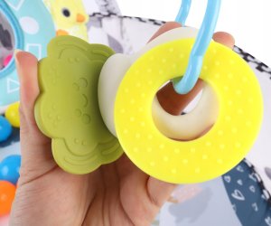 TinyMini JL626-2D Mata edukacyjna 2w1  Basen z Piłkami 11