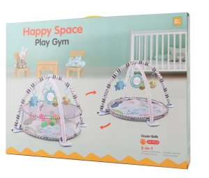 TinyMini JL626-2D Mata edukacyjna 2w1  Basen z Piłkami 14