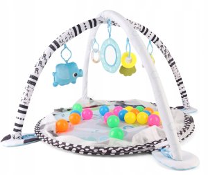 TinyMini JL626-2D Mata edukacyjna 2w1  Basen z Piłkami 2