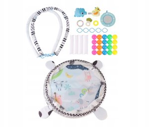 TinyMini JL626-2D Mata edukacyjna 2w1  Basen z Piłkami 5