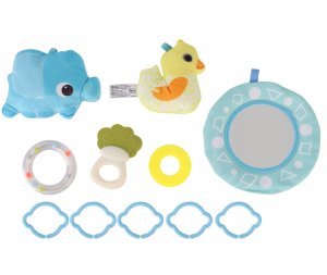 TinyMini JL626-2D Mata edukacyjna 2w1  Basen z Piłkami 6