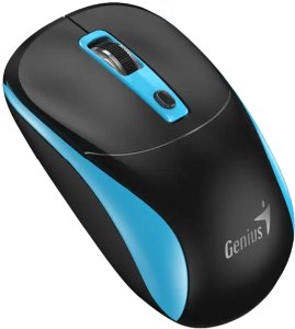 Mysz bezprzewodowa, Genius NX-7123, czarno-niebieski, optyczna, 1200DPI 2