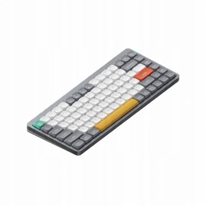 Nuphy - Air75 V2 Wireless Mechanical Keyboard - Bezprzewodowa Klawiatura Mechaniczna Slim Lunar Gray Cowberry 3