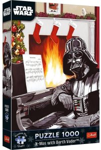 PUZZLE 1000 XMAS PremPlus Święta zDarthVader 12085 2