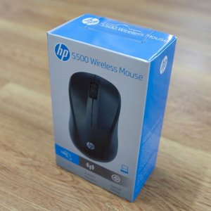 Mysz HP S500 czarna 2