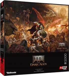 Good Loot Good Loot Gaming Puzzle: Doom The Dark Ages Slayer's Rage 1000 elementów 2