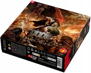 Good Loot Good Loot Gaming Puzzle: Doom The Dark Ages Slayer's Rage 1000 elementów 6