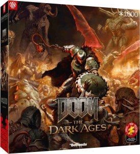 Good Loot Good Loot Gaming Puzzle: Doom The Dark Ages Slayer's Rage 1000 elementów 9