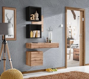 ASM Meble Szafka wisząca EASY 40x40 dąb wotan 2