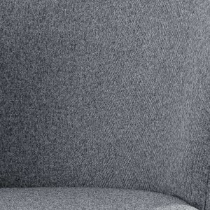 Krzesło tapicerowane LUJO ciemnoszare HOMLA 5