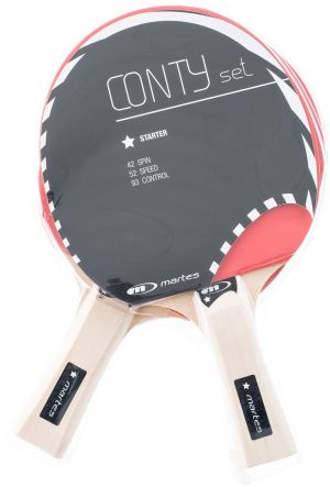 Martes Rakieta do tenisa stołowego CONTY - zestaw 2