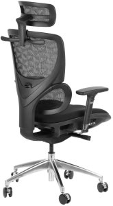 Fotel biurowy ERGONEW S1A czarny tkanina STEMA 4