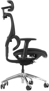 Fotel biurowy ERGONEW S1A czarny tkanina STEMA 5